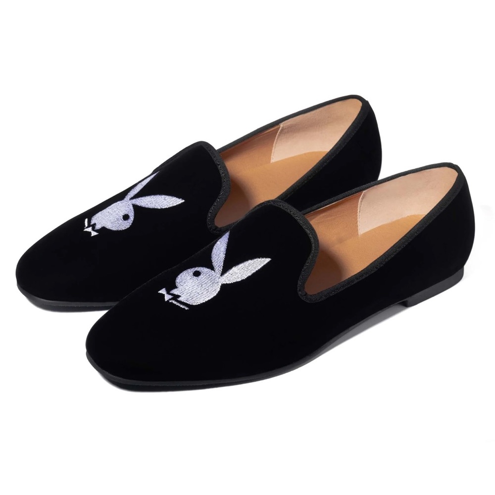 Playboy Rabbit Head Loafers